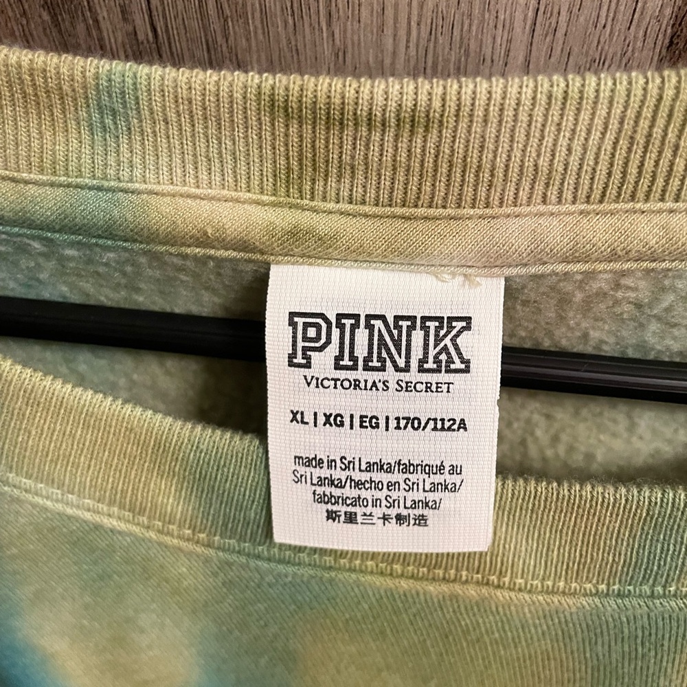 Victoria's Secret PINK Tie-Dye Sweater XL❤️❤️❤️ - Picture 2 of 2